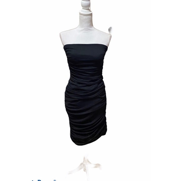 Chic Tyler Brand Strapless Ruched Tube Dress - Picture 5 of 8